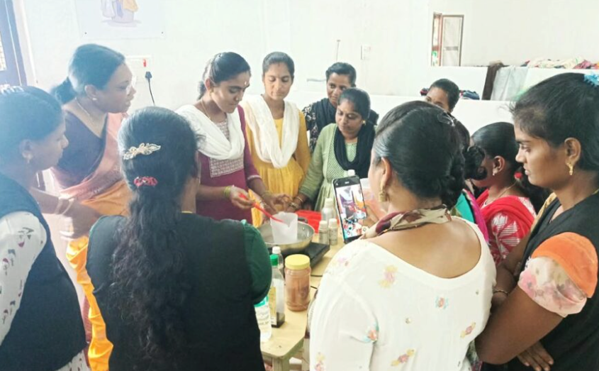 Practical soap making training